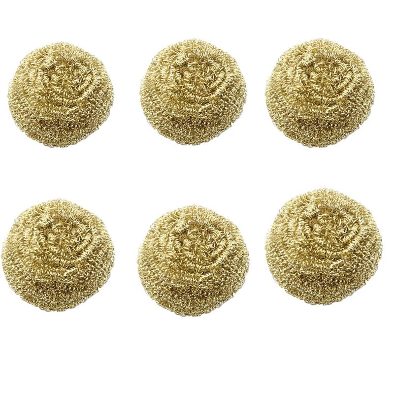 Keledz Soldering Iron Tip Cleaner, Solder Tip Cleaning Brass Wire for Soldering Station (6pcs) - Image 1